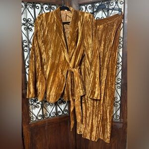 Glam Velvet Pantsuit